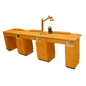 Triple Manicure Table Station- Model # NT-24 (Call before you buy for shipping information and cost)