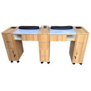 Double Manicure Table-Model # NT-100D (Call before you buy for shipping information and cost)