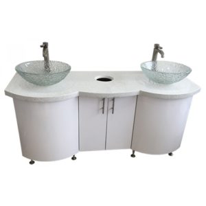 Double Sink Cabinet- Model # SINK-110 (Call before you buy for shipping information and cost)