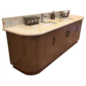 Double Sink Cabinet- Model # SINK-150 (Call before you buy for shipping information and cost)