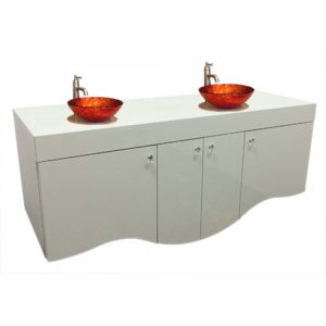 Double Sink Cabinet- Model # SINK-80D (Call before you buy for shipping information and cost)