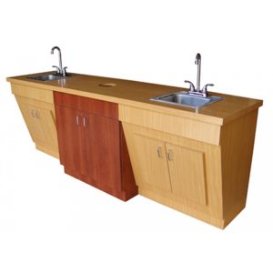 Double Sink Cabinet- Model # SINK-90 (Call before you buy for shipping information and cost)