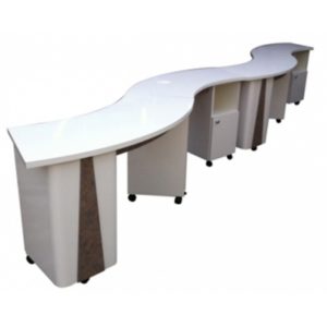 Manicure Bar Wave Shape-Model # MBS-1200 (Call before you buy for shipping information and cost)