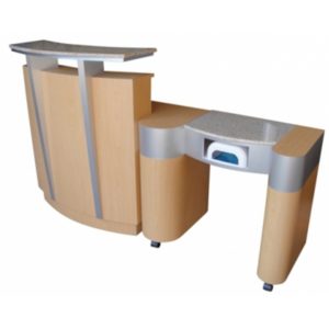 Reception Desk with Manicure Table-Model # RDNT-40L (Call before you buy for shipping information and cost)