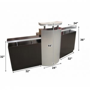 Reception Desk-Model # RD-360 (Call before you buy for shipping information and cost)