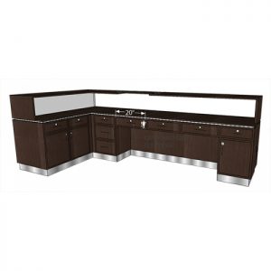 Reception Desk-Model # RD-601 (Call before you buy for shipping information and cost)