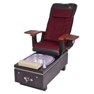 Pedicure Spa-Model # Katai Glass-Espresso RED (Call before you buy for shipping information and cost)