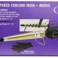 HOT TOOLS tapered curling iron (gold)