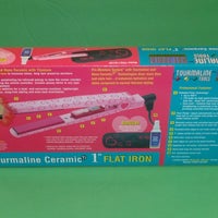 HOT TOOLS ceramic tourmaline flat iron